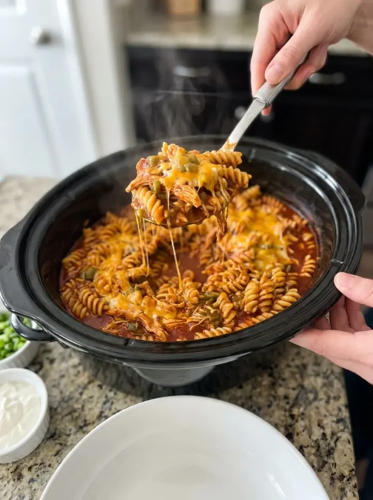 Chicken Enchilada Pasta Recipe