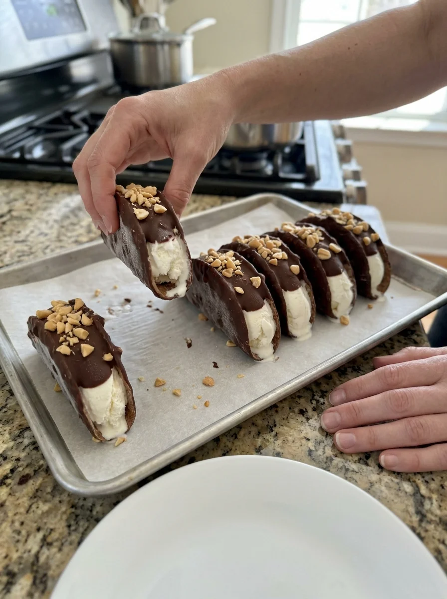 Chocolate Dessert Tacos image 2