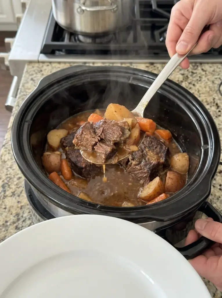 Classic Pot Roast (Crockpot)