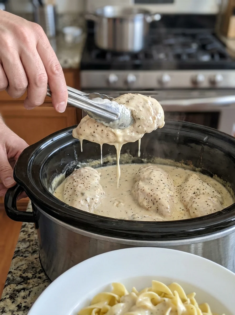 Creamy Crockpot Chicken Dinner image 2
