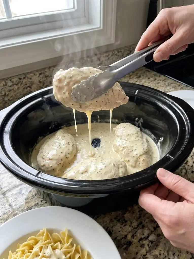 Creamy Crockpot Chicken Dinner
