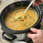 Crockpot Broccoli Cheddar Cheese Soup