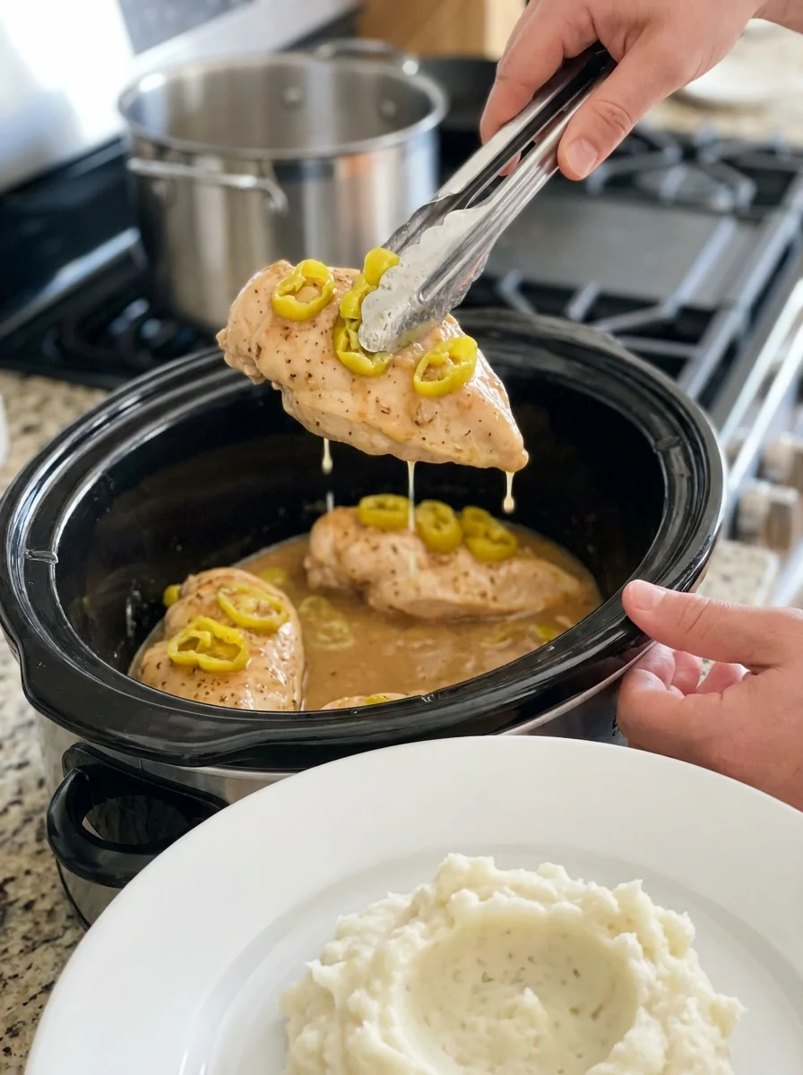 Crockpot Mississippi Chicken image 2
