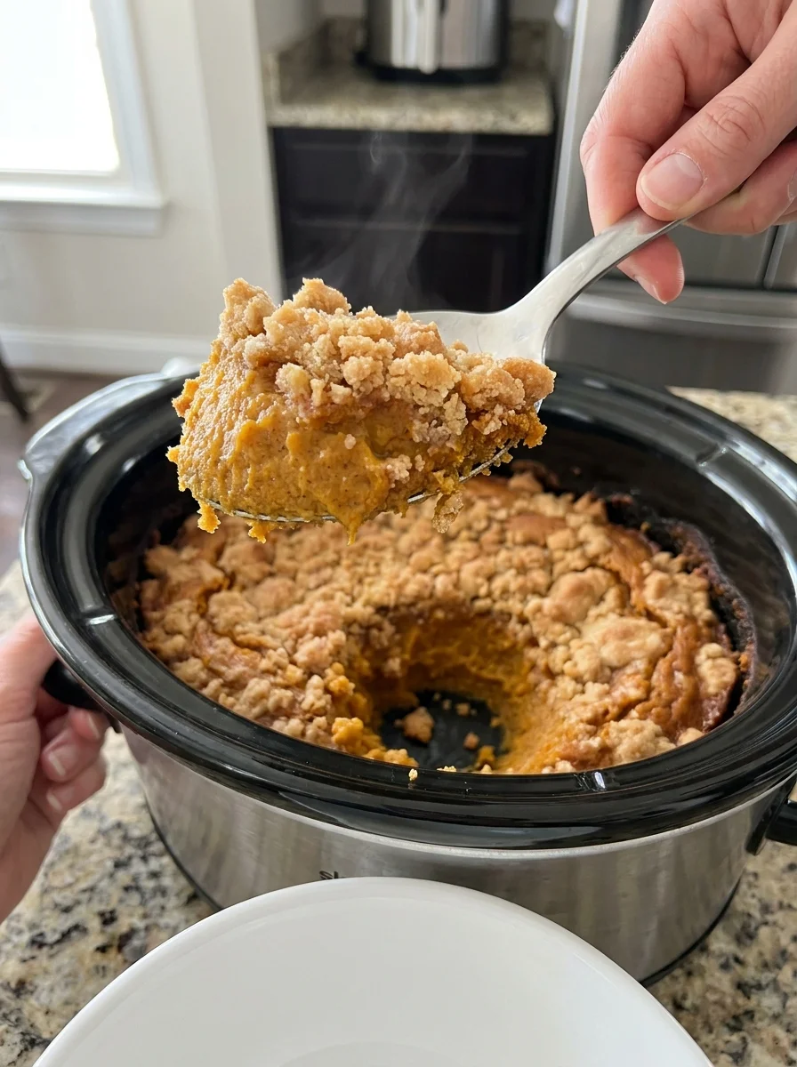 Crockpot Pumpkin Crunch Cake image 2