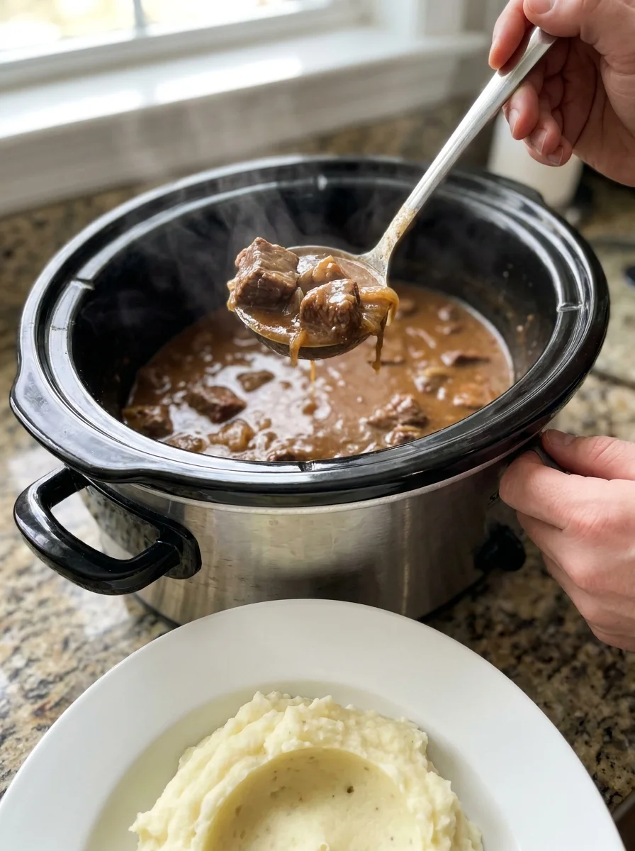 Crockpot Steak & Gravy image 2