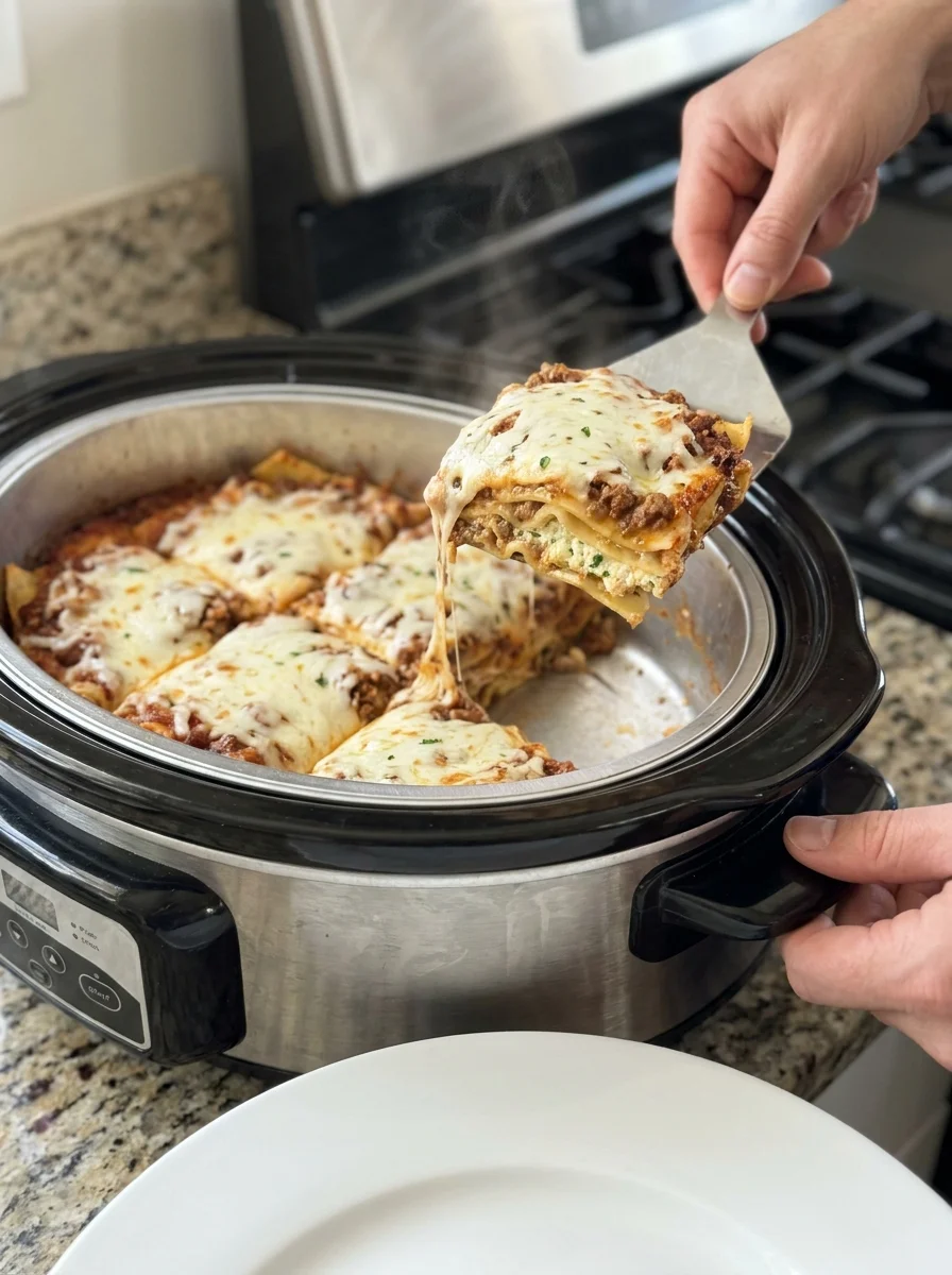 Easy Crockpot Lasagna Recipe image 2