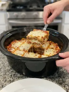Easy Crockpot Lasagna Recipe