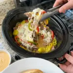 Easy Crockpot Philly Cheesesteaks