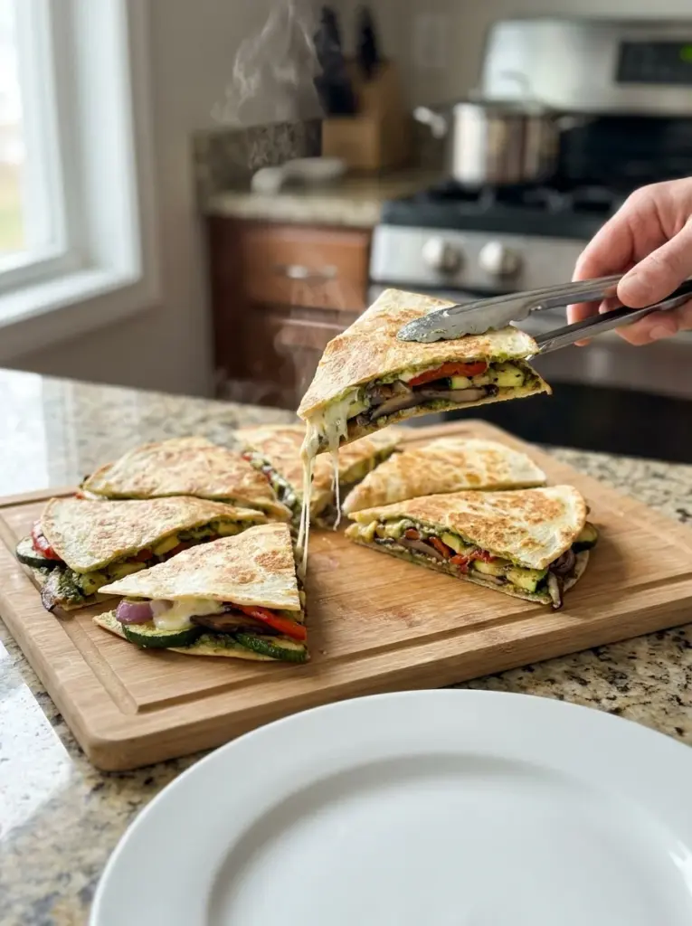 Grilled Vegetable Quesadillas