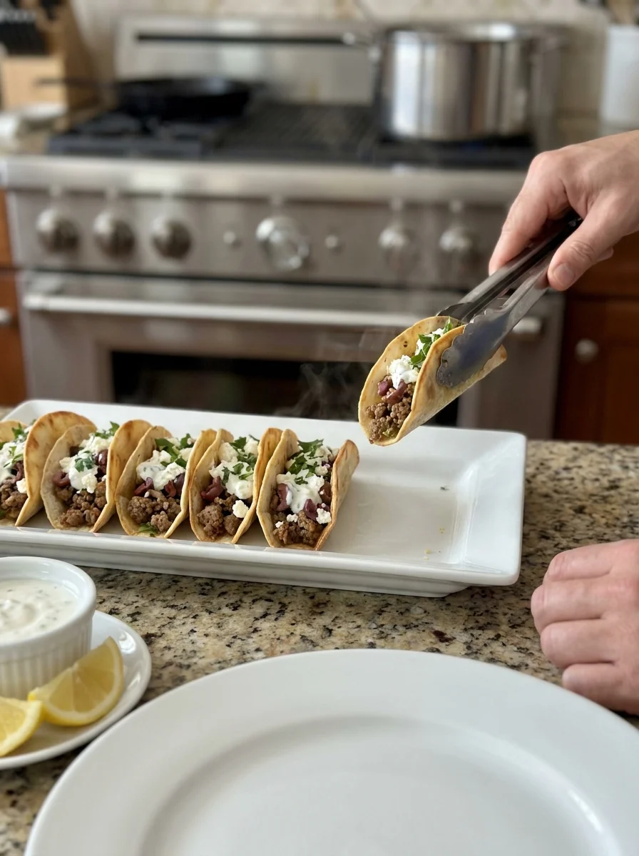 Mini Crispy Lamb Tacos image 2