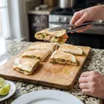 Salmon Quesadillas