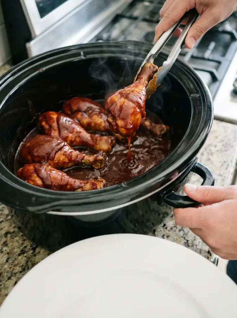 Slow Cooker Chicken Drumsticks