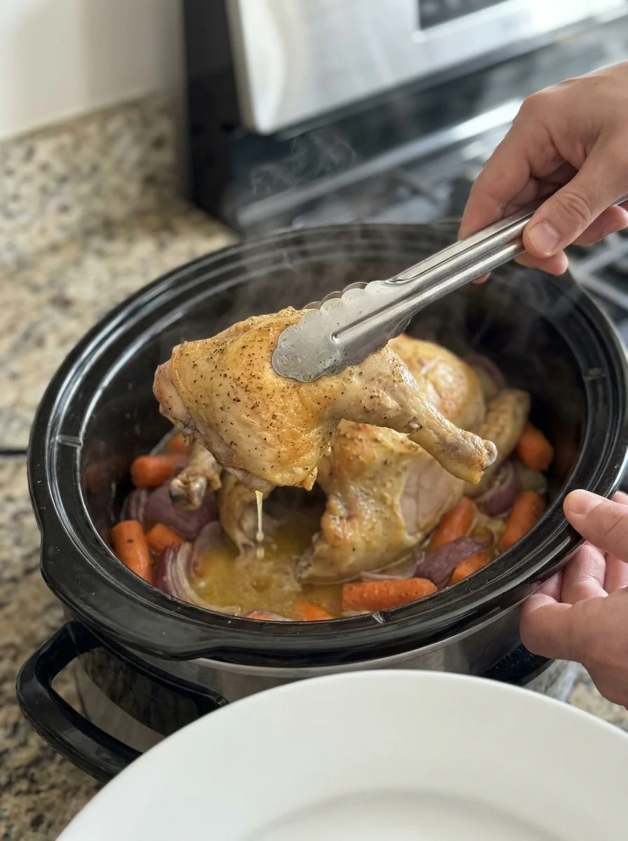 Slow Cooker Whole Chicken image 2